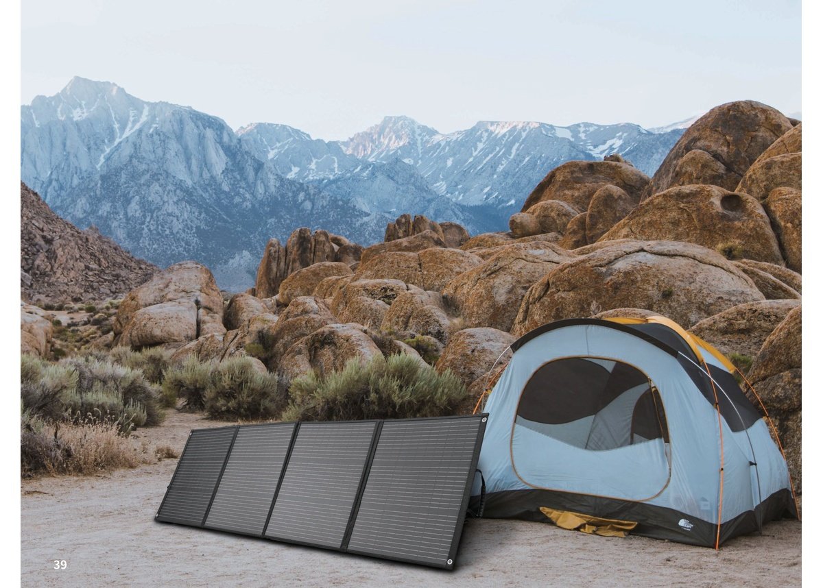 MX04 Foldable Solar Panel